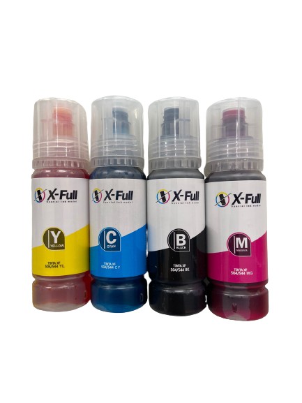 KIT de tinta COMPATIVEL 504 X-FULL PRETA/ MAGENTA/CYAN/YELLOW