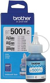 Refil Brother Bt5001c Ciano P/dcp-t700w, Dcp-t500w, Dcp-t300 ORIGINAL