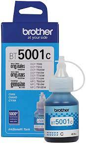 REFIL BROTHER BT5001C P/DCP-T300/DCP-T500W/DCP-T700W REND. 5.000 PGS CIANO.