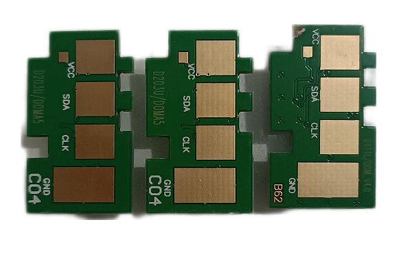 KIT 3 CHIPS PARA IMPRESSORA SAMSUNG 203