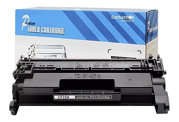 TONER COMPATIVEL C/ HP  S/CHIP CF 258A ( MPF M128FDN/ M428FDNW / M404DN / M404DW/ M404N)