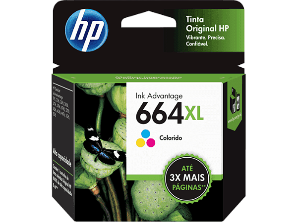 CARTUCHO HP 664XL COLORIDO ORIGINAL