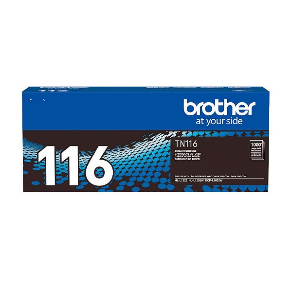 Toner Brother TN116 TN-116BR| HL-L1222 HL-L1222V HL-L1232W HL- DCP-L1632W original