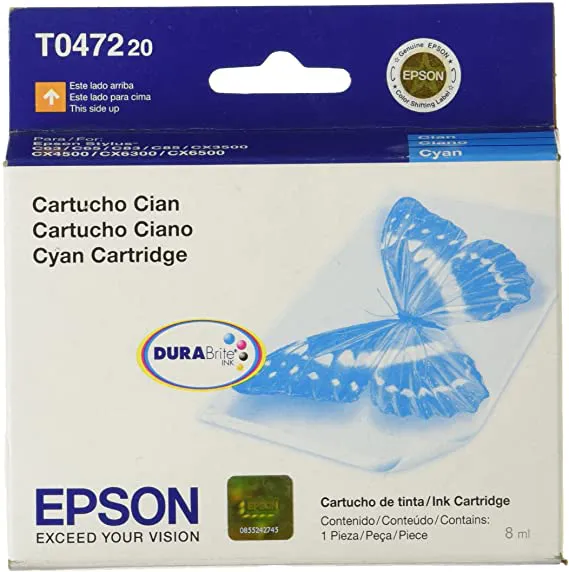 Cartucho de Tinta Epson T047220 Ciano Original