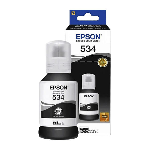 TINTA EPSON ORIGINAL 534 BLACK 120ML