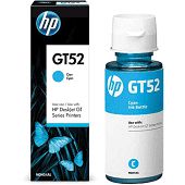 tinta HP GT52 AZUL ORIGINAL M0H56AL PARA HP DESKJET 5822 CX 1 UN