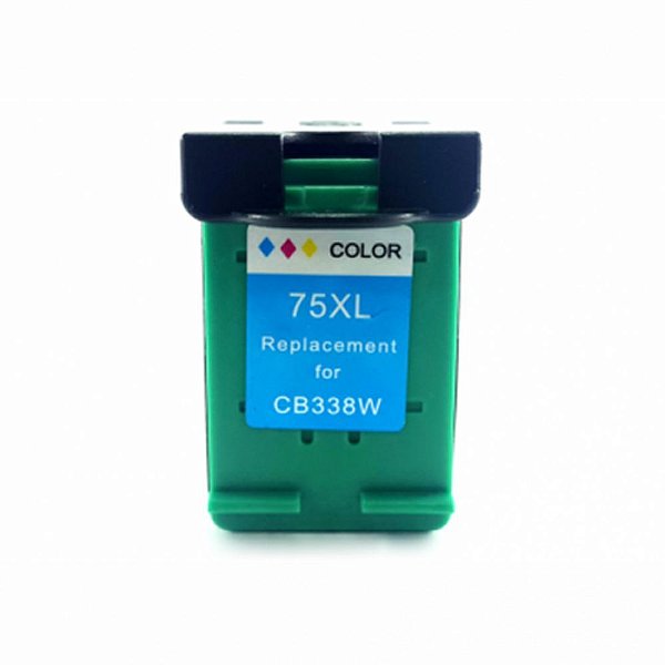 Cartucho de tinta Compatível HP 75xl   CB338WB/ C4480/ C4280- colorido