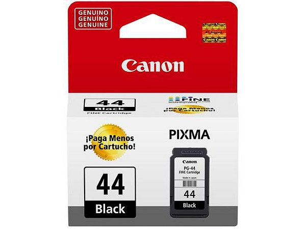 Cartucho canon 44 preto original - 5,6ml para impressora canon PG-44 PG44 PRETO original