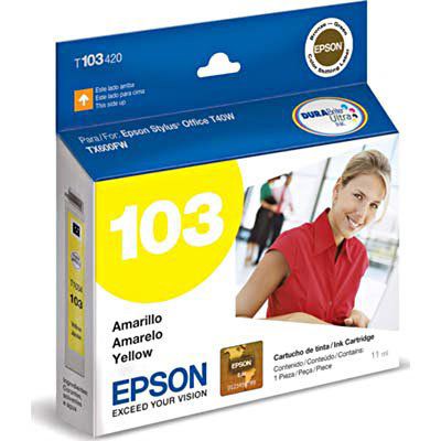 Cartucho  T103420BR Epson CX 1 Un-amarelo / 11ml