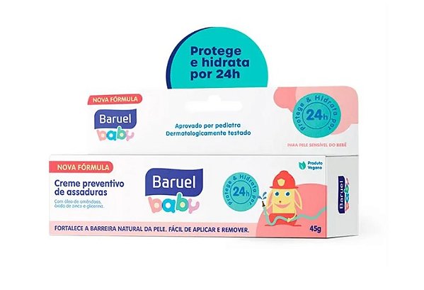 Creme Preventivo de Assaduras Baruel  45gr