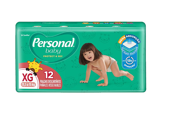 Fralda Personal Baby Total Protect Pants G 24 Tiras