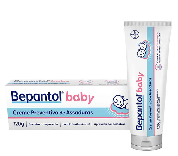 Creme Preventivo de Assaduras Bepantol Baby 120g
