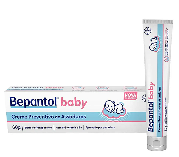 Creme Preventivo de Assaduras Bepantol Baby 60g