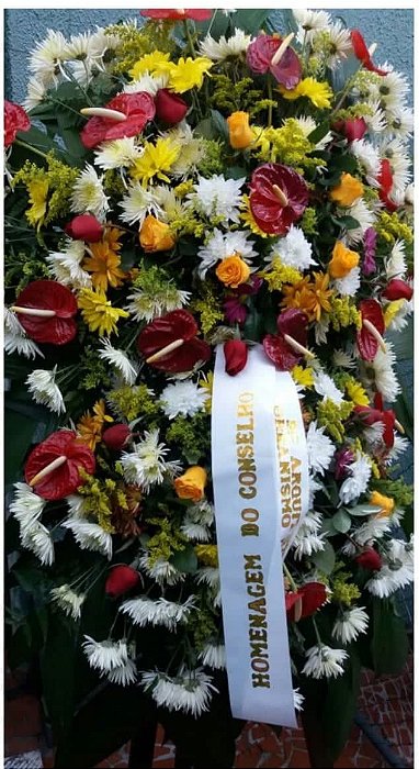 Coroa de flores