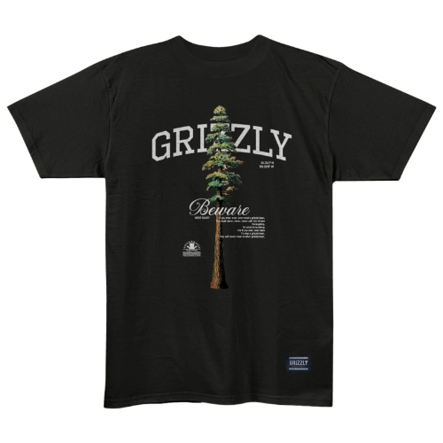 Camiseta Grizzly Tallest Pine Tee - BLACK