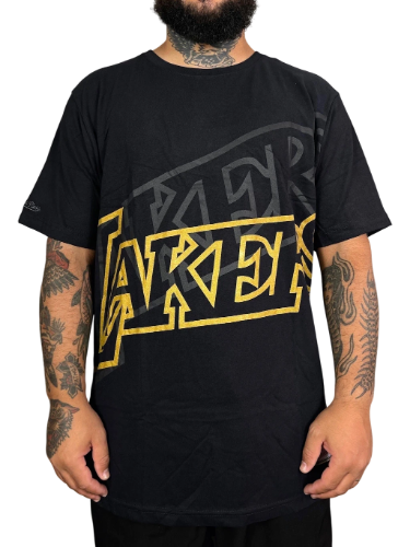 CAMISETA MITCHELL & NESS - LAKERS - HARDWOOD CLASSICS