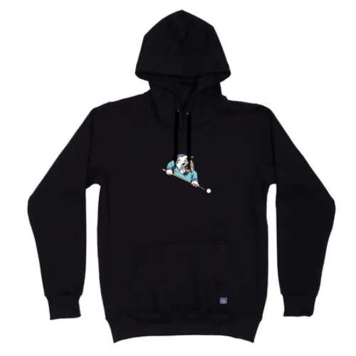 Moletom Canguru Bulldog Hood Drop Dead Preto
