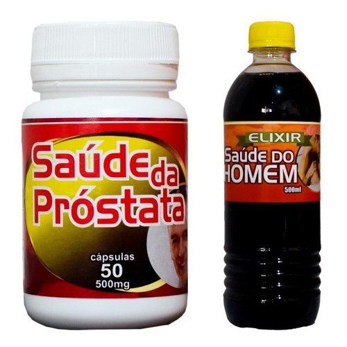 Saude da Prostata + Saude do Homem kit