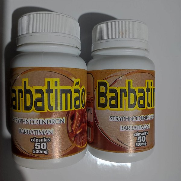 BARBATIMAO EM CAPSULA 2 FRASCO