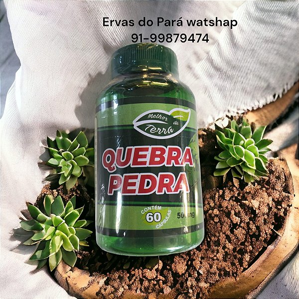 Quebra Pedra 1 Frasco c/ Capsula 60 unid