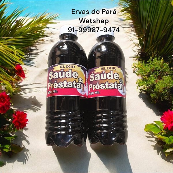 Saude da PRÓSTATA  500ML 02 Garrafada