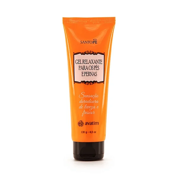 Gel Relaxante para os Pés e Pernas 130g Santo Pé