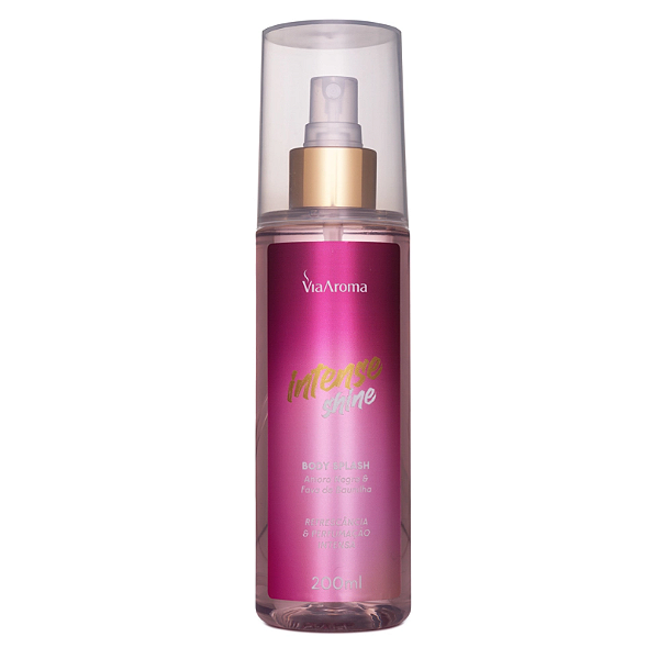 Body Splash Desodorante Intense Shine Via Aroma - 200ml