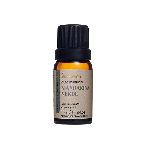 Óleo Essencial Mandarina Verde Via Aroma - 10ml