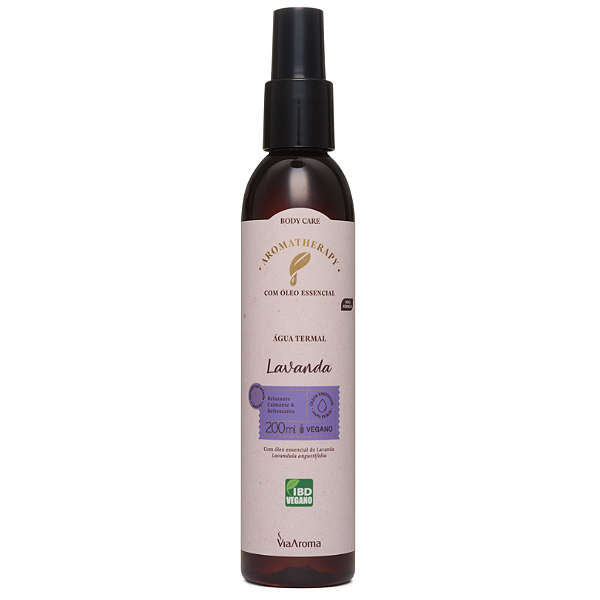 Água Termal com Óleo Essencial Via Aroma - 200ml