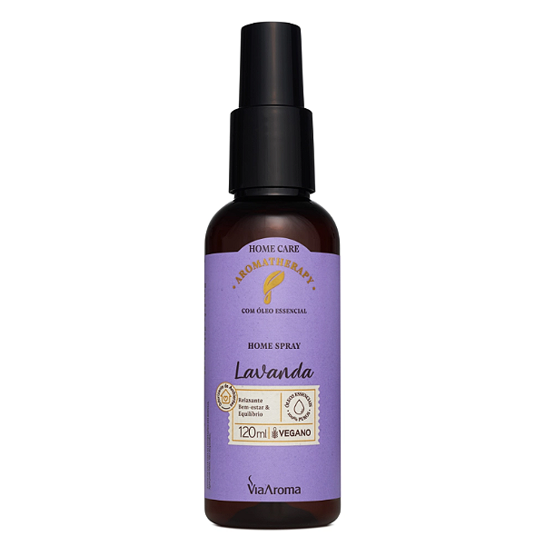 Home Spray Lavanda Aromatherapy Via Aroma - 120ml