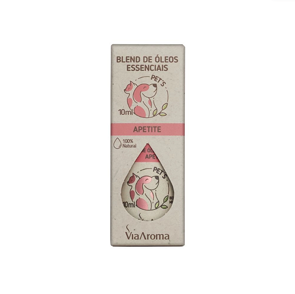 Blend de Óleos Essenciais Pets Apetite Via Aroma - 10ml
