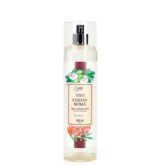 Água Refrescante para Corpo e Ambiente 260ml Sensore - Avatim