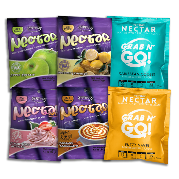 Kit Degustação Syntrax Nectar - 06 Sachês - Sabores Diversos