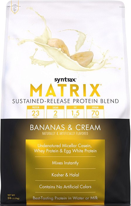 Matrix 5.0 Syntrax - Banana Cream 2.270g - IMPORTADO