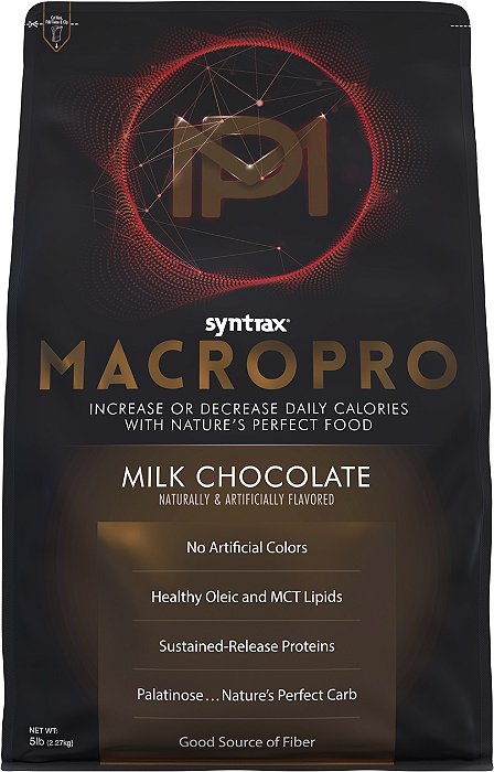 Macro Pro Syntrax - Milk Chocolate 2.270g - IMPORTADO