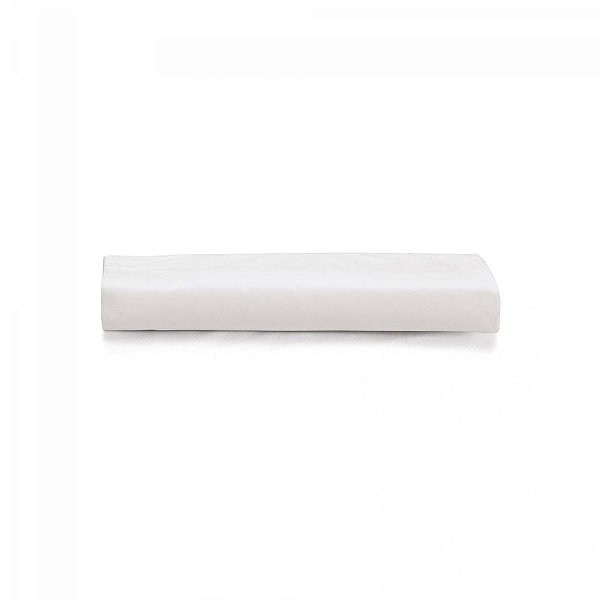 Lençol Solteiro Karsten 180 Fios 100% Algodão Liss Branco