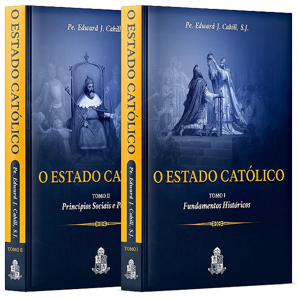 O Estado Católico - Tomo I e II - Capa Dura