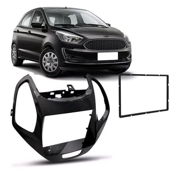 MOLDURA FORD KA/KA+ 2018/2019 BLACK PIANO