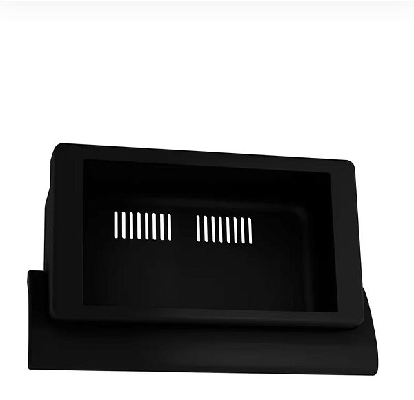 Moldura P/ Mp5 2 Din Fiat Uno E Fiorino Mille 04 À 13 Fiamon
