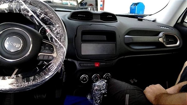 Moldura Dvd 2 Din Multimidia Jeep Renegade