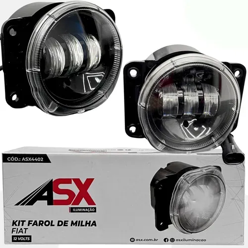KIT FAROL DE MILHA ASX LED FIAT
