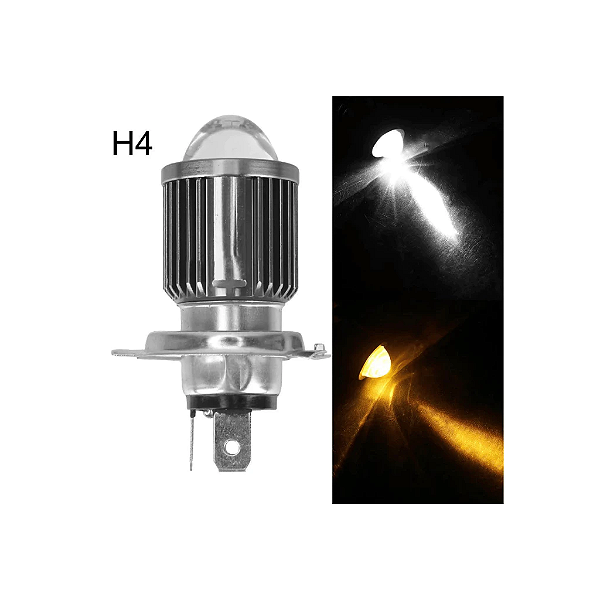 LED H4 ASX PROJETOR ELÍPTICO PARA MOTOS