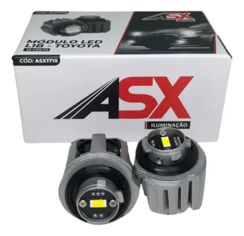 Par De Módulo Led Asx L1b - Toyota 12v 6000k 50w 5000 Lúmens