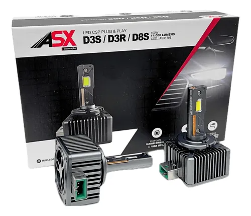Kit Ultra Led  Original D3s D3r D8s Plug Play Asx 100w