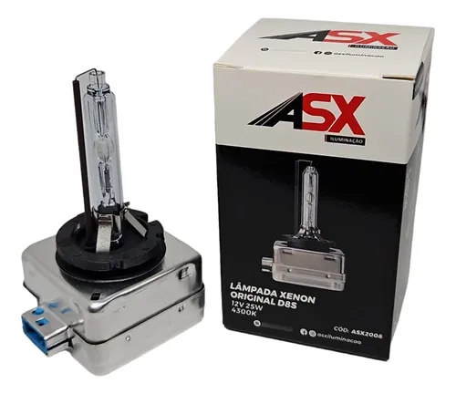 Lâmpada Xenon Asx D8s 4300k 25w 12v Original