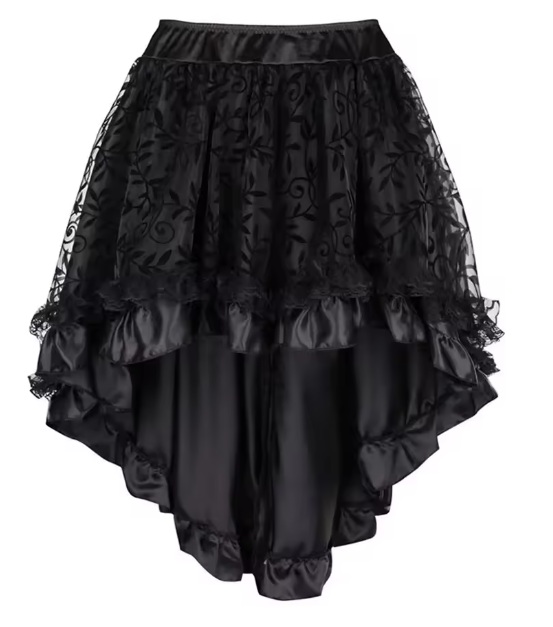 SAIA ASSIMÉTRICA STEAMPUNK - FANTASIA CAN CAN, PIRATA ETC