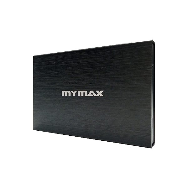 Case para HD Externo Mymax 2,5'' USB 2.0 - MENC/U25YA-BK