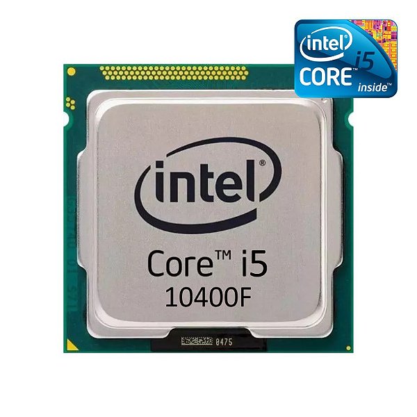 Processador Intel 10º Geração Core i5-10400F 4.3GHz (Sem Vídeo) LGA 1200 6- Cores 12-Threads - OEM - Saqueti