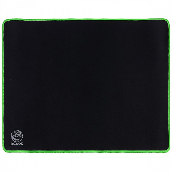 Mousepad 36 x 30cm PCYES Colors, Speed, Borda Verde Costurada - PMC36X30G