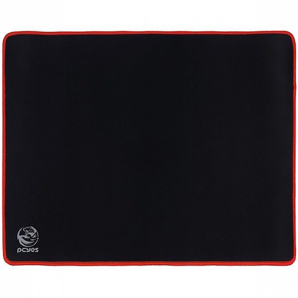 Mousepad 36 x 30cm PCYES Colors, Speed, Borda Vermelha Costurada - PMC36X30R